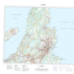 Natural Resources Canada St. John's, NL (001N10 CanTopo) digital map