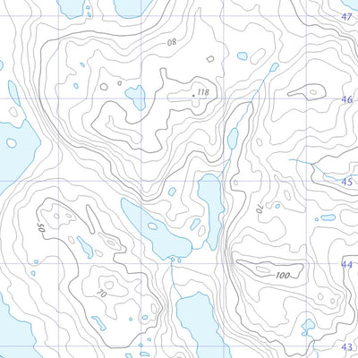 Natural Resources Canada Sturges Bourne Islands, NU (046J04 CanTopo) digital map