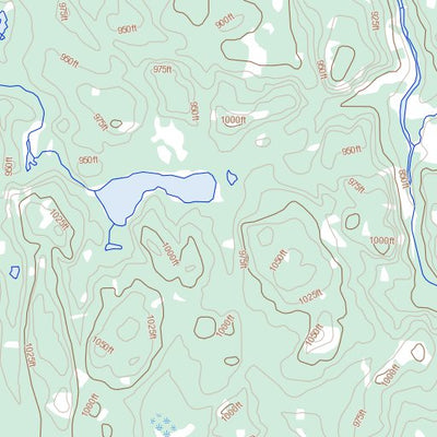 Natural Resources Canada Swan Bay, MB (064B10 Toporama) digital map