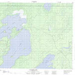 Natural Resources Canada Talbot Lake, MB (063J04 CanMatrix) digital map