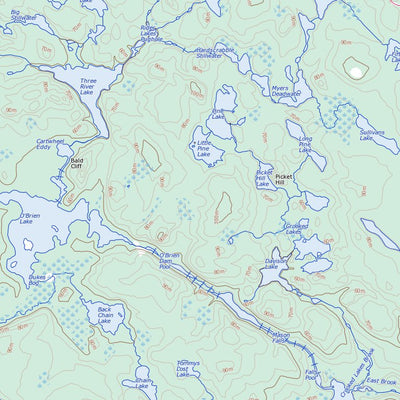Natural Resources Canada Tangier, NS (011D15 Toporama) digital map