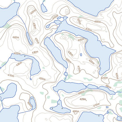 Natural Resources Canada Taylor Lake, NT (075N15 Toporama) digital map