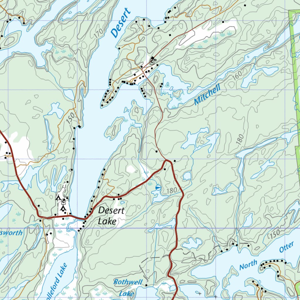 Tichborne, ON (031C10 CanTopo) Map by Natural Resources Canada | Avenza ...