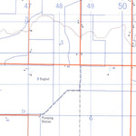 Natural Resources Canada Tilley, AB (072L05 CanMatrix) digital map