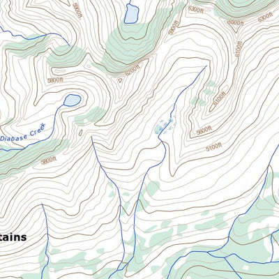 Natural Resources Canada Tombstone River, YT (116B07 Toporama) digital map