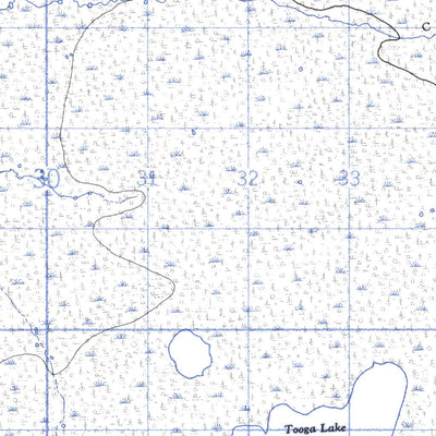 Natural Resources Canada Tooga Lake East, BC (094P02 CanMatrix) digital map
