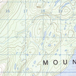 Natural Resources Canada Troitsa Lake, BC (093E11 CanMatrix) digital map