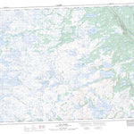 Natural Resources Canada Tug Pond, NL (002D01 CanMatrix) digital map