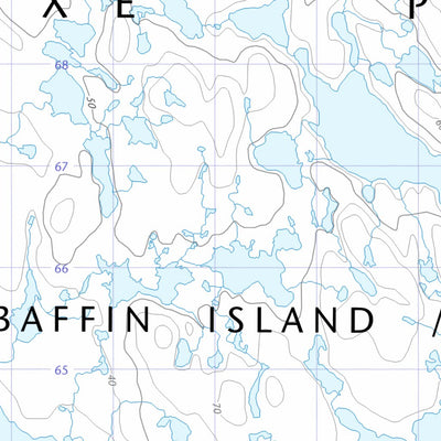 Natural Resources Canada Tuksha Lake (036B11 CanTopo) digital map