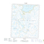 Natural Resources Canada Tunnil Lake (026E14 CanTopo) digital map