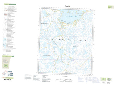 Natural Resources Canada Tunnil Lake (026E14 CanTopo) digital map