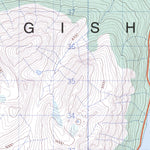 Natural Resources Canada Tutshi Lake, BC (104M15 CanMatrix) digital map