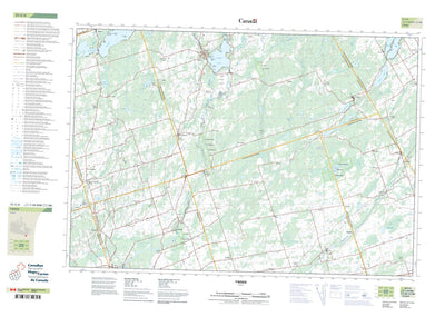 Natural Resources Canada Tweed, ON (031C06 CanTopo) digital map