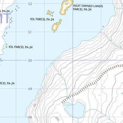Natural Resources Canada Ujuktuk Fiord (026H08 CanTopo) digital map
