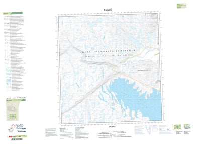 Natural Resources Canada Unnamed (025J07 CanTopo) digital map