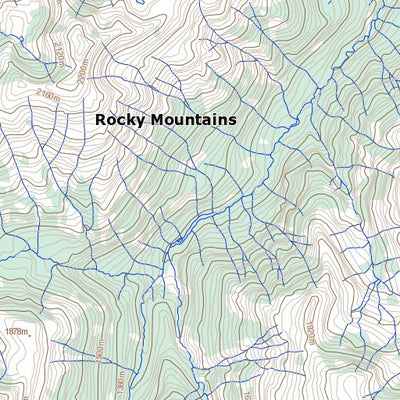 Natural Resources Canada Unnamed, BC (094K05 Toporama) digital map