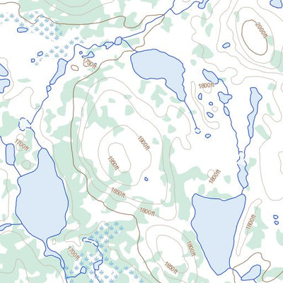 Natural Resources Canada Unnamed, NL (014D12 Toporama) digital map