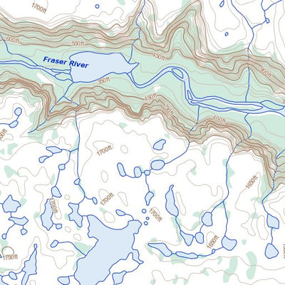 Natural Resources Canada Unnamed, NL (014D12 Toporama) digital map
