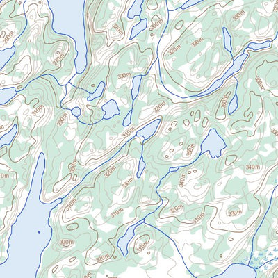 Natural Resources Canada Unnamed, NT (086C14 Toporama) digital map