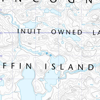 Natural Resources Canada Unnamed, NU (025M01 CanTopo) digital map