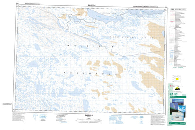 Natural Resources Canada Unnamed, NU (047D03 CanMatrix) digital map