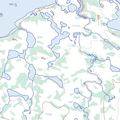 Natural Resources Canada Unnamed, NU (066B07 Toporama) digital map