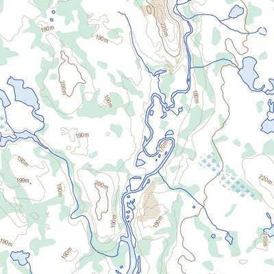 Natural Resources Canada Unnamed, NU (066C13 Toporama) digital map