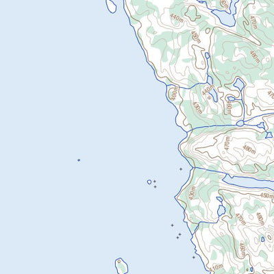 Natural Resources Canada Unnamed, NU (086I07 Toporama) digital map