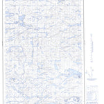 Natural Resources Canada Unnamed West, NL (013E09 CanMatrix) digital map