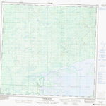 Natural Resources Canada Vardie River, AB (084L14 CanMatrix) digital map