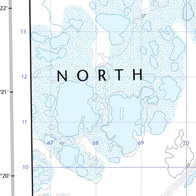 Natural Resources Canada Walter Island (033E05 CanTopo) digital map