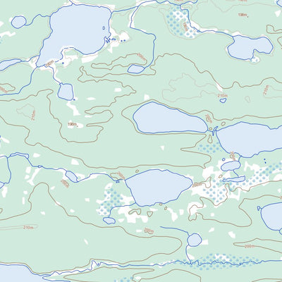Natural Resources Canada War Lake, MB (053M13 Toporama) digital map