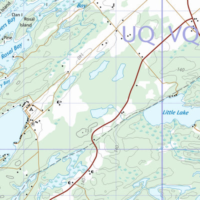 Natural Resources Canada Westport, ON (031C09 CanTopo) digital map