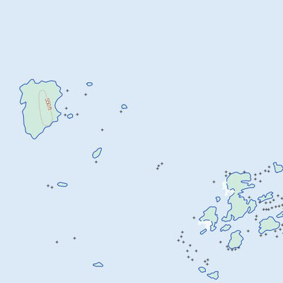 Natural Resources Canada Whaleback Rocks, NT (085H13 Toporama) digital map