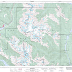 Natural Resources Canada Whistler, BC (092J02 CanMatrix) digital map