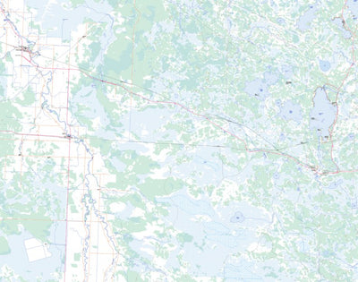 Natural Resources Canada Whitemouth, MB (052E13 Toporama) digital map