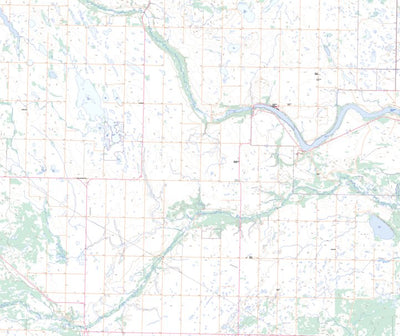 Natural Resources Canada Wild Rose, SK (073G08 Toporama) digital map