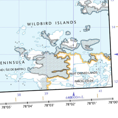 Natural Resources Canada Wildbird Islands (036E01 CanTopo) digital map