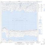 Natural Resources Canada Wildbread Bay, NT (075L16 CanMatrix) digital map