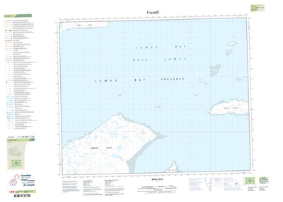 Natural Resources Canada Wolf Islet (033D03 CanTopo) digital map