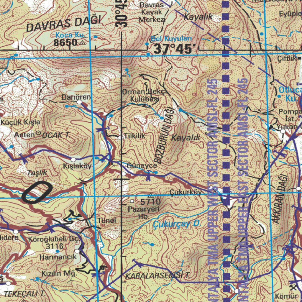 SouthWestSouth of TURKEY Map by Nejat Yegen | Avenza Maps