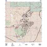 Nevada Department of Transportation Boulder City Area Map digital map