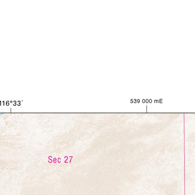 Nevada Department of Transportation Crescent Valley Area Map digital map