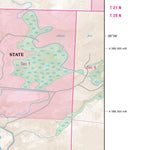 Nevada Department of Transportation Fernley Area Map digital map