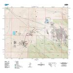 Nevada Department of Transportation Gabbs Area Map digital map