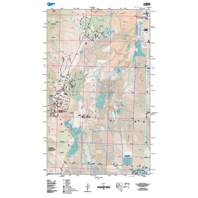 Genoa Area Map by Nevada Department of Transportation | Avenza Maps