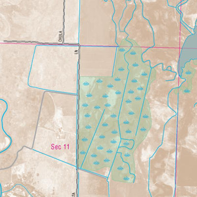 Nevada Department of Transportation Genoa Area Map digital map