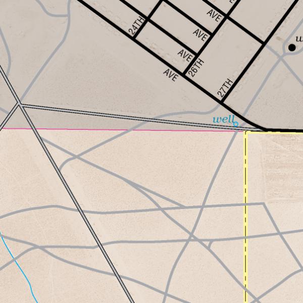 Hawthorne Area Map by Nevada Department of Transportation Avenza Maps