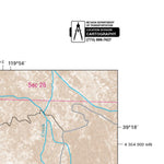 Nevada Department of Transportation Incline Village Area Map digital map