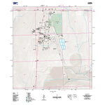 Nevada Department of Transportation Jackpot Area Map digital map